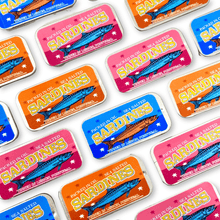 Load image into Gallery viewer, Portuguese Sardine Tin Lip Balms -Sunset Coast