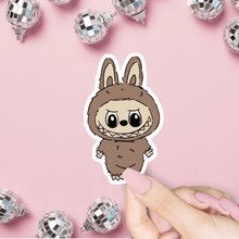 Load image into Gallery viewer, Labubu Sticker : Dark Blue