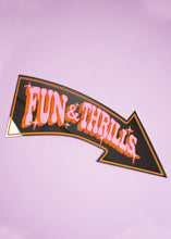 Load image into Gallery viewer, Retro Fun & Thrills Arrow Mirror
