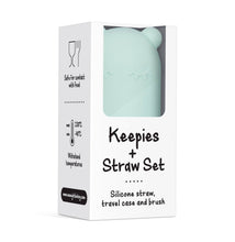 Load image into Gallery viewer, Keepie + Straw Set - Mint