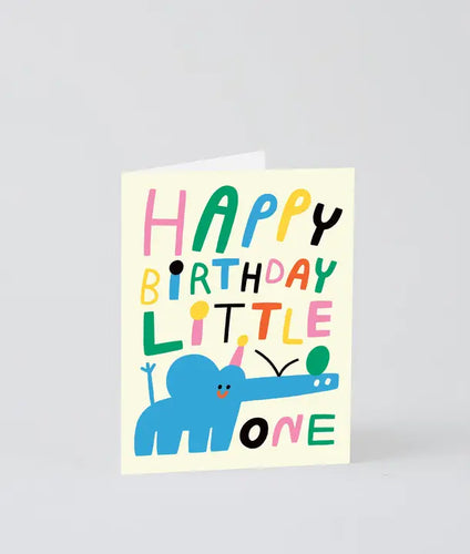 Happy Birthday Little One Card