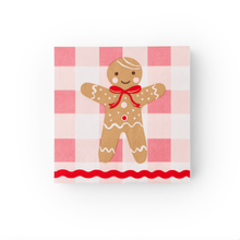 Load image into Gallery viewer, SWEET GINGERBREAD SMALL NAPKINS (Pack 20)