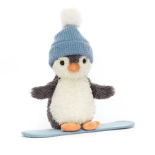 Load image into Gallery viewer, Jellycat Peanut Penguin Snowboarding