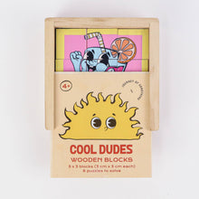 Load image into Gallery viewer, Cool Dudes Wooden Blocks