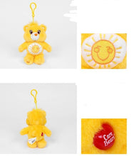 Load image into Gallery viewer, Care Bears Plush Keychains Bag Point Charm Ring: Pink