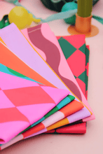 Load image into Gallery viewer, Red and Green Pattern Napkins (Set of 2)