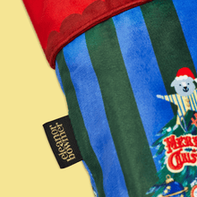 Load image into Gallery viewer, Christmas Tree Candy Stripe Velvet Stocking