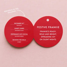Load image into Gallery viewer, Elf Ornament | Festive Frankie