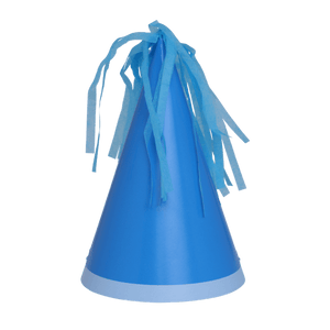 Sky Blue Party Hats (Pack 10)