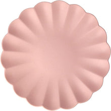 Load image into Gallery viewer, Pink Reusable Bamboo Large Plate (Pack 6)