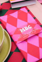 Load image into Gallery viewer, Colourful Patterned Napkins (Set of 6)