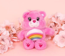 Load image into Gallery viewer, Care Bears Plush Keychains Bag Point Charm Ring: Pink