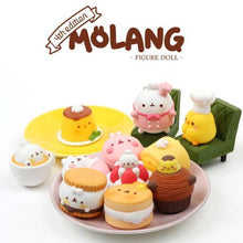 Load image into Gallery viewer, Molang Cafe Dessert-Themed Random Figurine Toy Box