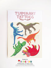 Load image into Gallery viewer, Dinosaur 2 Temporary Tattoos