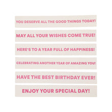 Load image into Gallery viewer, Birthday Wishes Birthday Surprise Party Crackers