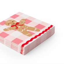 Load image into Gallery viewer, SWEET GINGERBREAD SMALL NAPKINS (Pack 20)