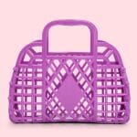 Sun Jellies Mini Retro Basket Purple