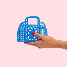 Load image into Gallery viewer, Sun Jellies Mini Retro Basket Royal Blue
