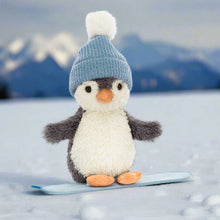 Load image into Gallery viewer, Jellycat Peanut Penguin Snowboarding