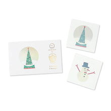Load image into Gallery viewer, Snow Globe Temporary Tattoos (Pack 2)