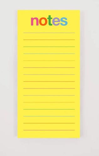 KIOSK Yellow List Pad