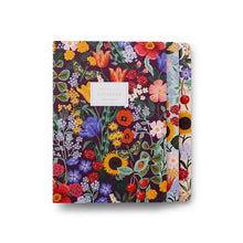 Load image into Gallery viewer, Rifle Stitched Notebook -  Large Blossom (Pk 3)