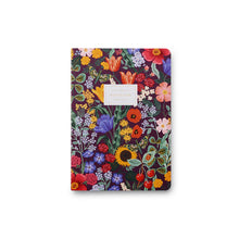 Load image into Gallery viewer, Rifle Stitched Notebook -  Large Blossom (Pk 3)