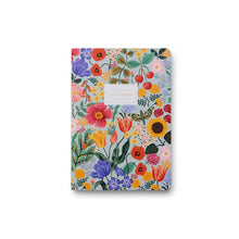 Load image into Gallery viewer, Rifle Stitched Notebook -  Large Blossom (Pk 3)