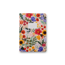 Load image into Gallery viewer, Rifle Stitched Notebook -  Large Blossom (Pk 3)
