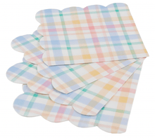 Load image into Gallery viewer, Plaid Napkins Small (Set 16)