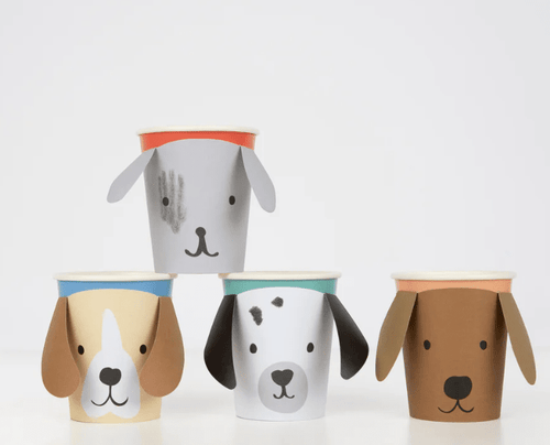 Puppy Party Cups (Pack 8)