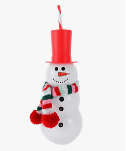 Packed Party Snowman Sipper Red * It Fits A BOTTLE OF WINE *
