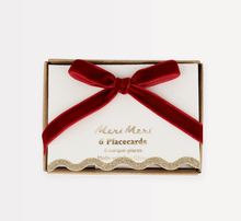 Load image into Gallery viewer, Velvet Bow Place Cards (Set 8)