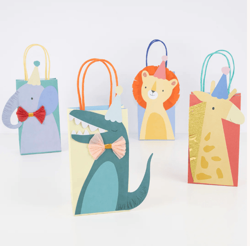 Animal Parade Party Bags (Pack 8)
