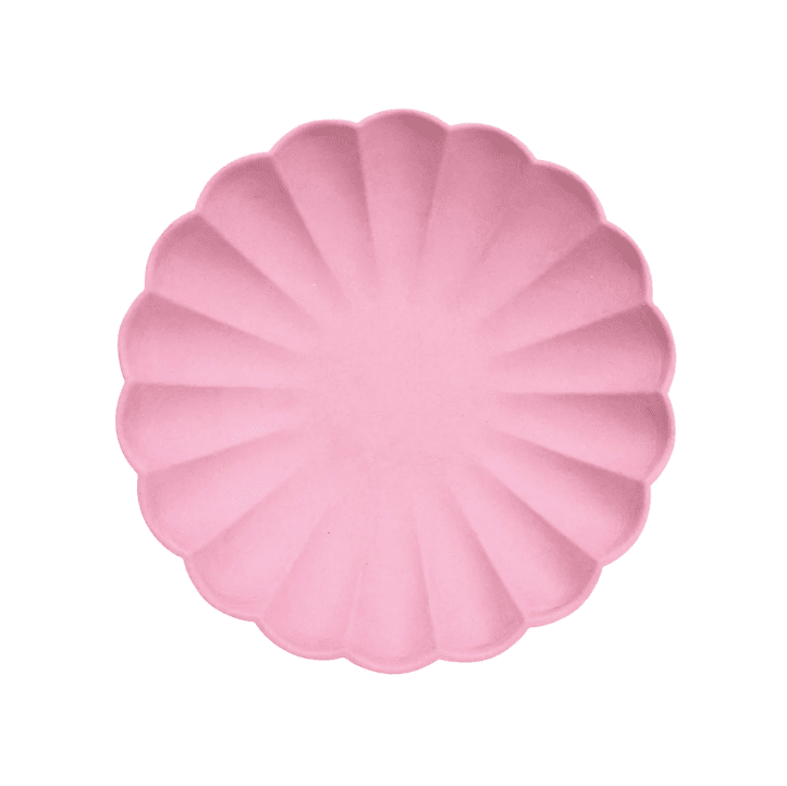 Simply Eco Plate Small Bubblegum Pink (Pack 8) Invite Me