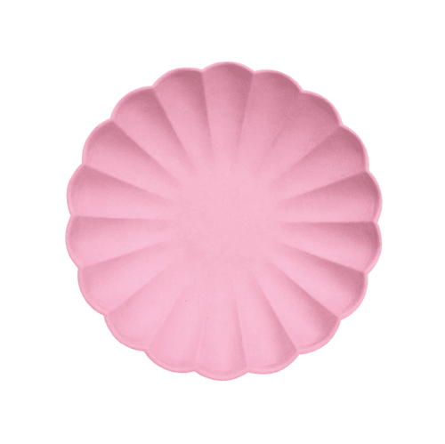 Simply Eco Plate Small Bubblegum Pink (Pack 8)