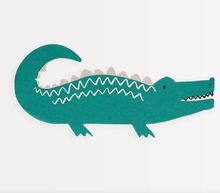 Load image into Gallery viewer, Crocodile Napkins (Pack 16)