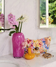 Load image into Gallery viewer, KIP & Co. Posie Lane Velvet Toiletry Bag