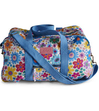Load image into Gallery viewer, KIP & Co. Rainbow Flowers Duffle Bag