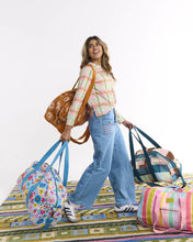 Load image into Gallery viewer, KIP & Co. Rainbow Flowers Duffle Bag