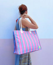 Load image into Gallery viewer, The Somewhere Co Bubblegum Ultimate Tote Bag