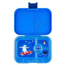 Load image into Gallery viewer, Yumbox Panino 4 Compartment Surf Blue Polar Bear Tray