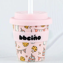 Load image into Gallery viewer, BBcino Reusable Tough Cookie Cup Pink (120ml)