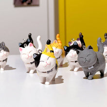 Load image into Gallery viewer, Best Friend Cat Figure Collectable Keyring Random Box