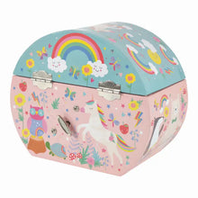 Load image into Gallery viewer, Floss & Rock Musical Jewellery Box - Rainbow Fairy
