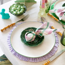 Load image into Gallery viewer, Lilac & Green Gingham Paper Napkins  (Pack 20)