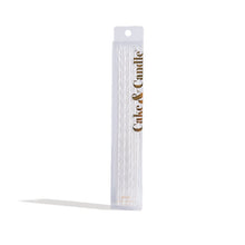 Load image into Gallery viewer, Fine Spiral Candles White (Pk 16)