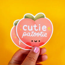 Load image into Gallery viewer, Cutie Patootie Peach Sticker