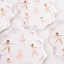 Load image into Gallery viewer, Ballerina Plates (Pack 8)