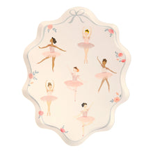Load image into Gallery viewer, Ballerina Plates (Pack 8)
